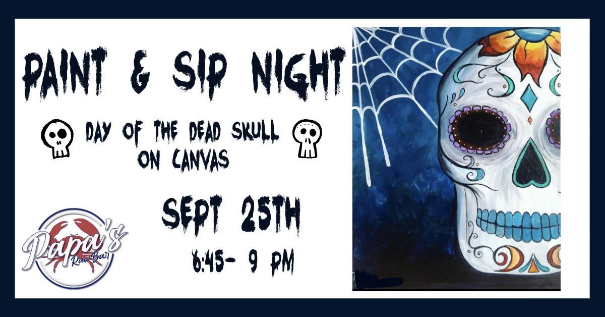 Day of the Dead Skull Paint Night 