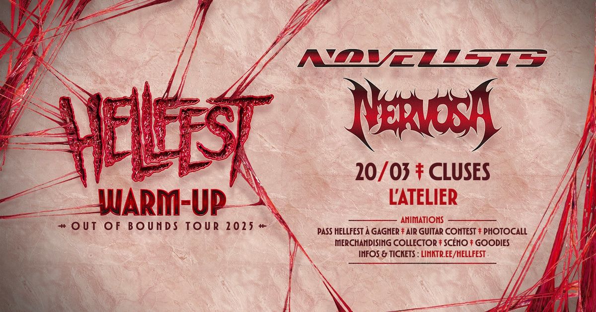 Hellfest Warm-up Tour | CLUSES - l'Atelier