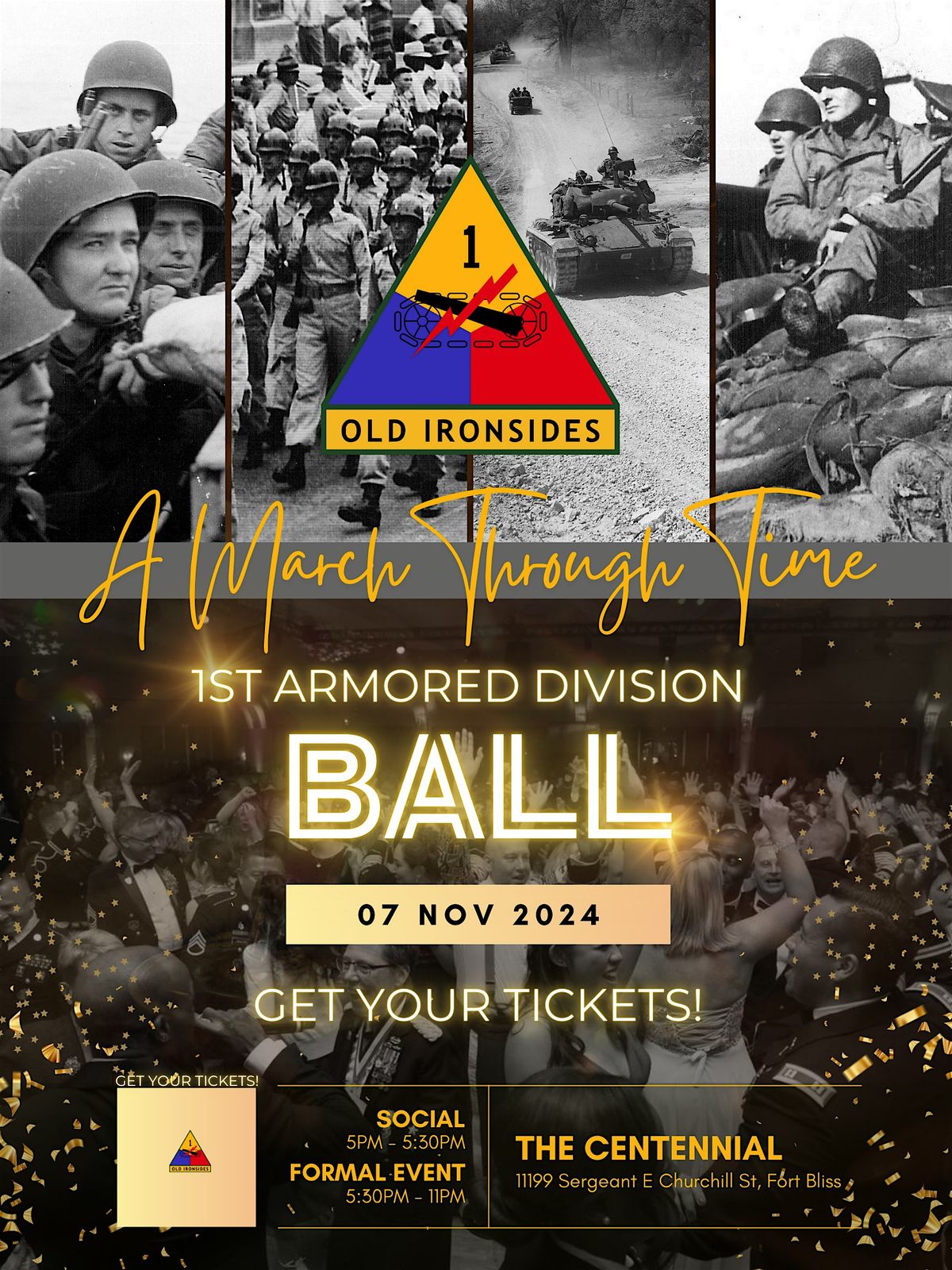 1st Armored Division TORCH Ball