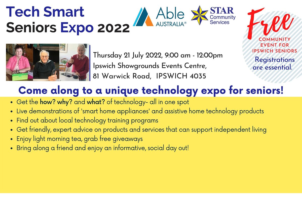 Tech Smart Seniors Expo 2022