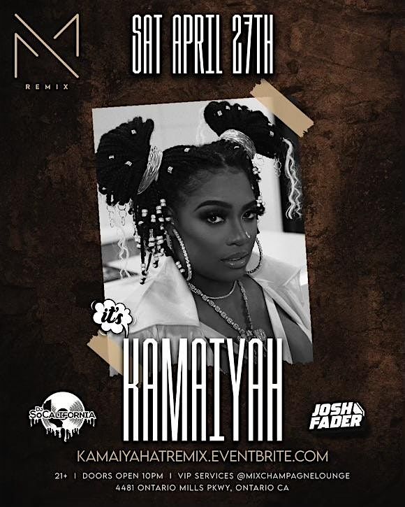 Kamaiyah and DJ Skyhighbaby Baddies Night Out, Mix Champagne Lounge