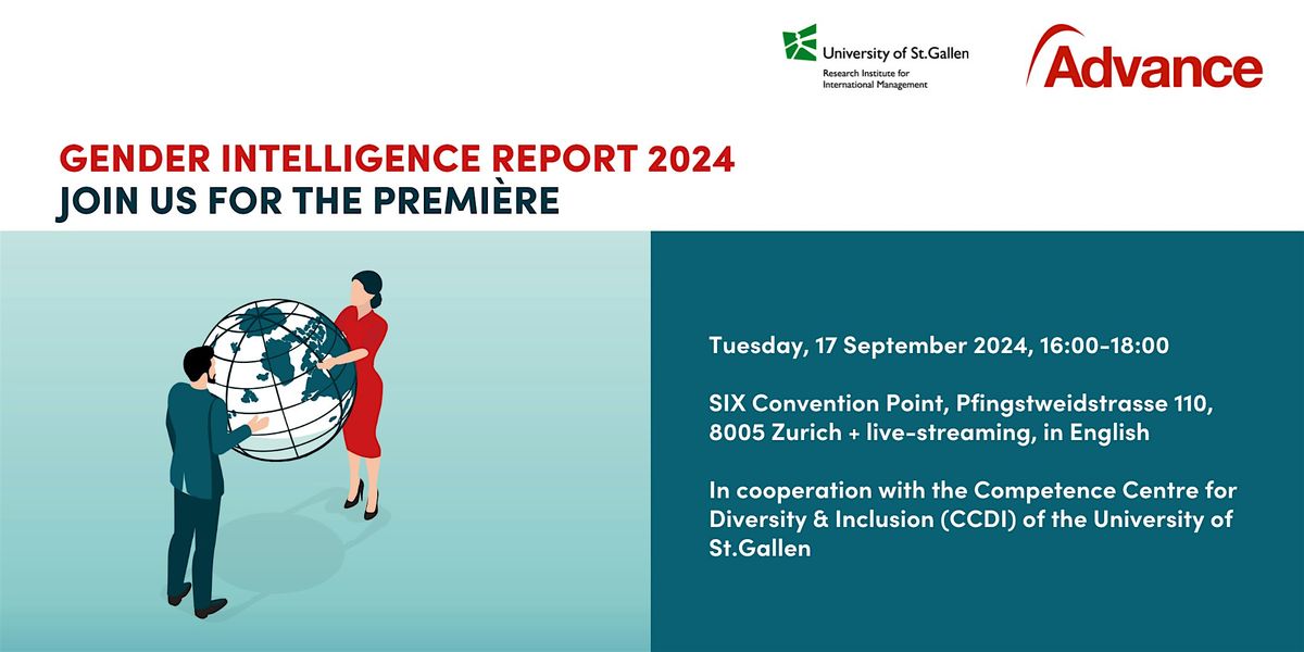 Gender Intelligence Report 2024 - Premi\u00e8re - In person