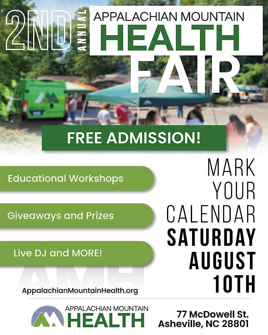 2nd Annual Appalachian Mountain Health Fair