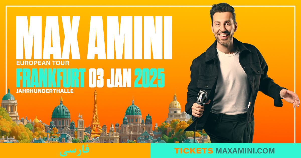 Max Amini Live in Frankfurt!