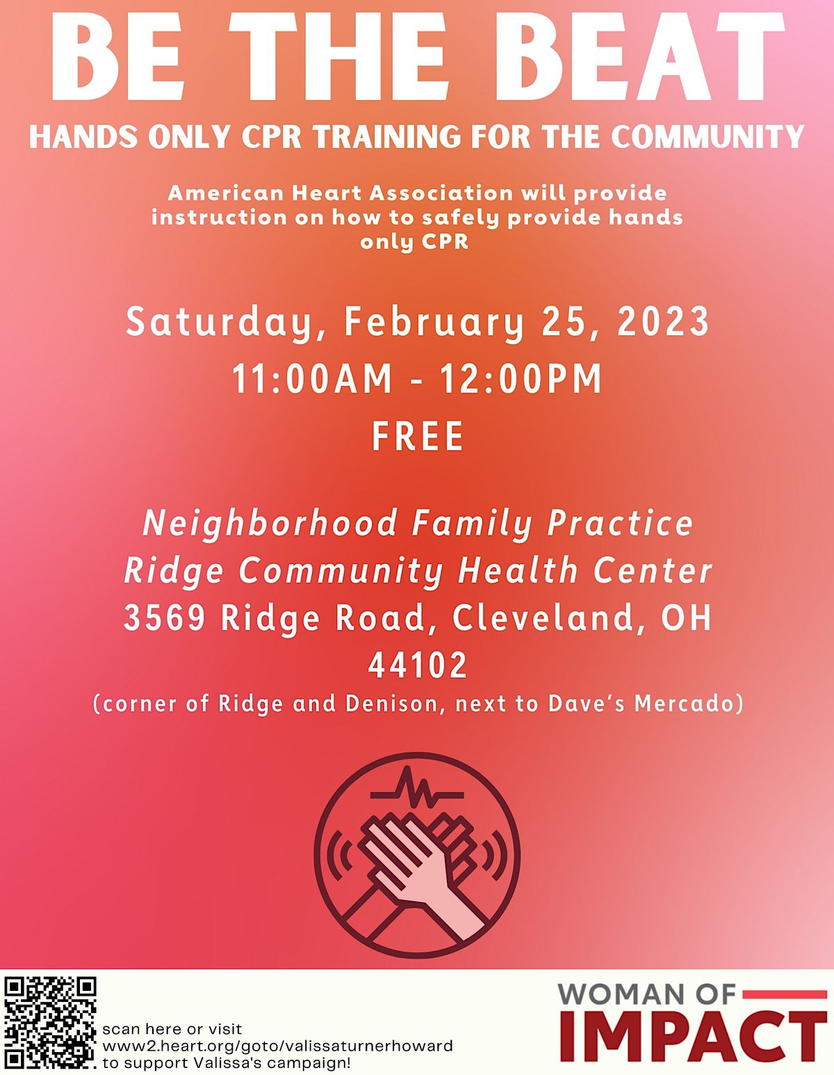 Be The Beat Hands Only CPR Training