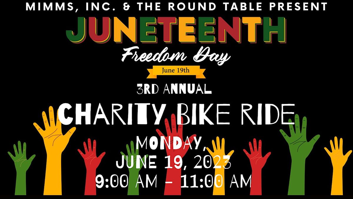3rd Annual Juneteenth Charity Bike Ride