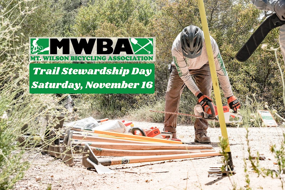 MWBA November Stewardship Day on TBD Trail