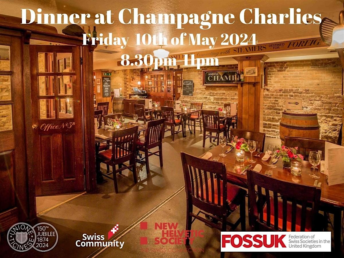 Dinner at Champagne Charlies - on the trail of Carlo Gatti