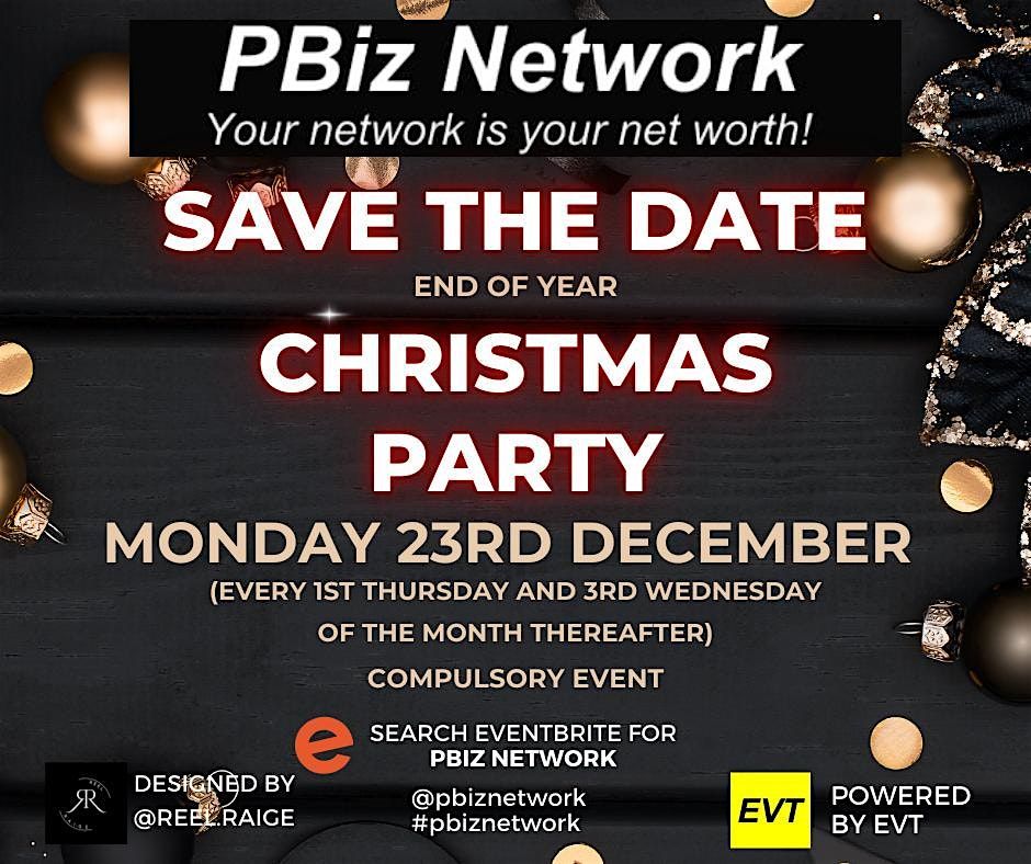 PBiz Network  Christmas Party