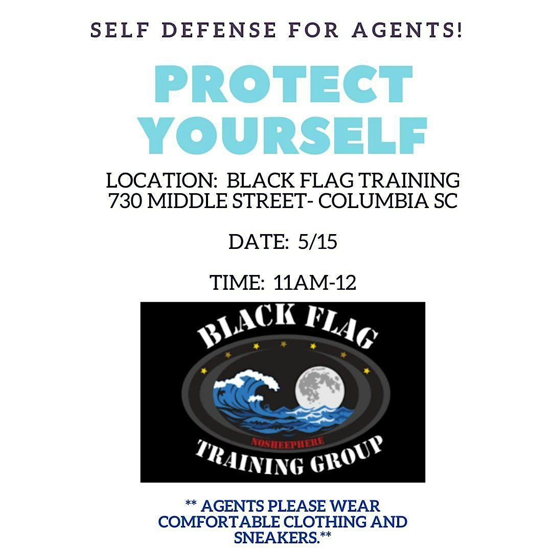 5\/15\/24 - Columbia Agents- Self-Defense Training with Gerard Brown!