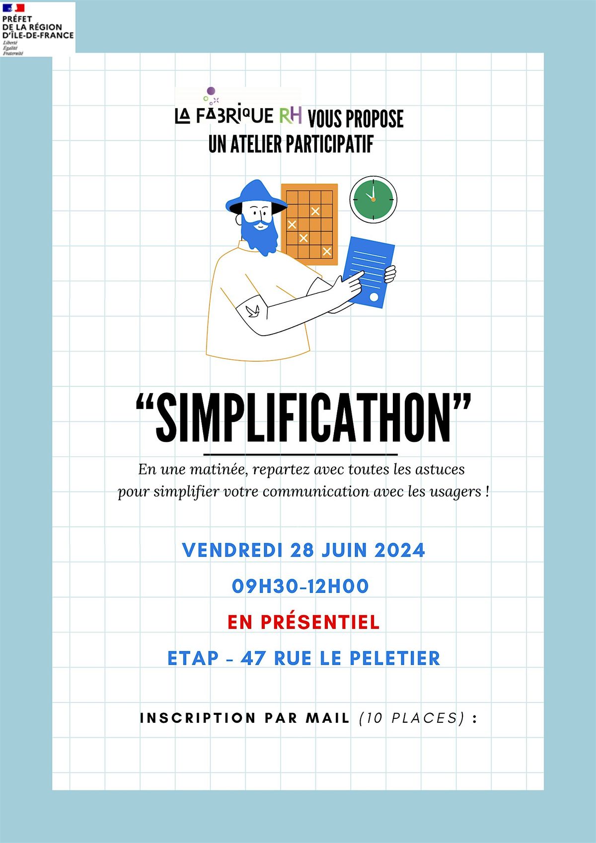 Atelier participatif "Simplifier la communication avec les usagers"