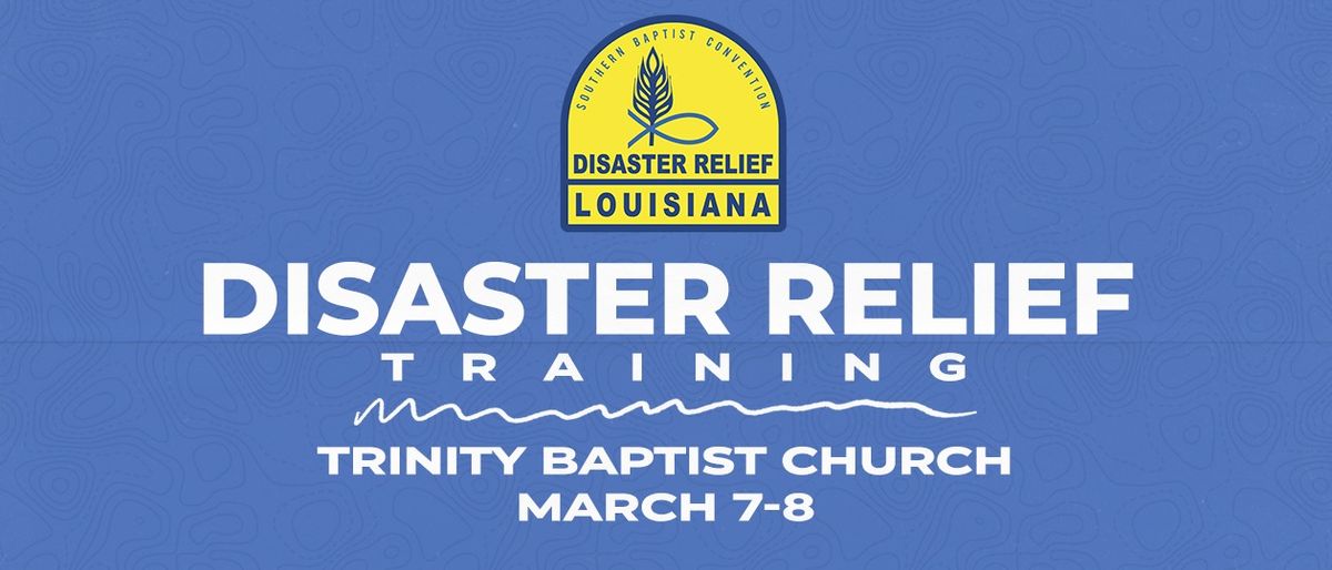 Disaster Relief Training