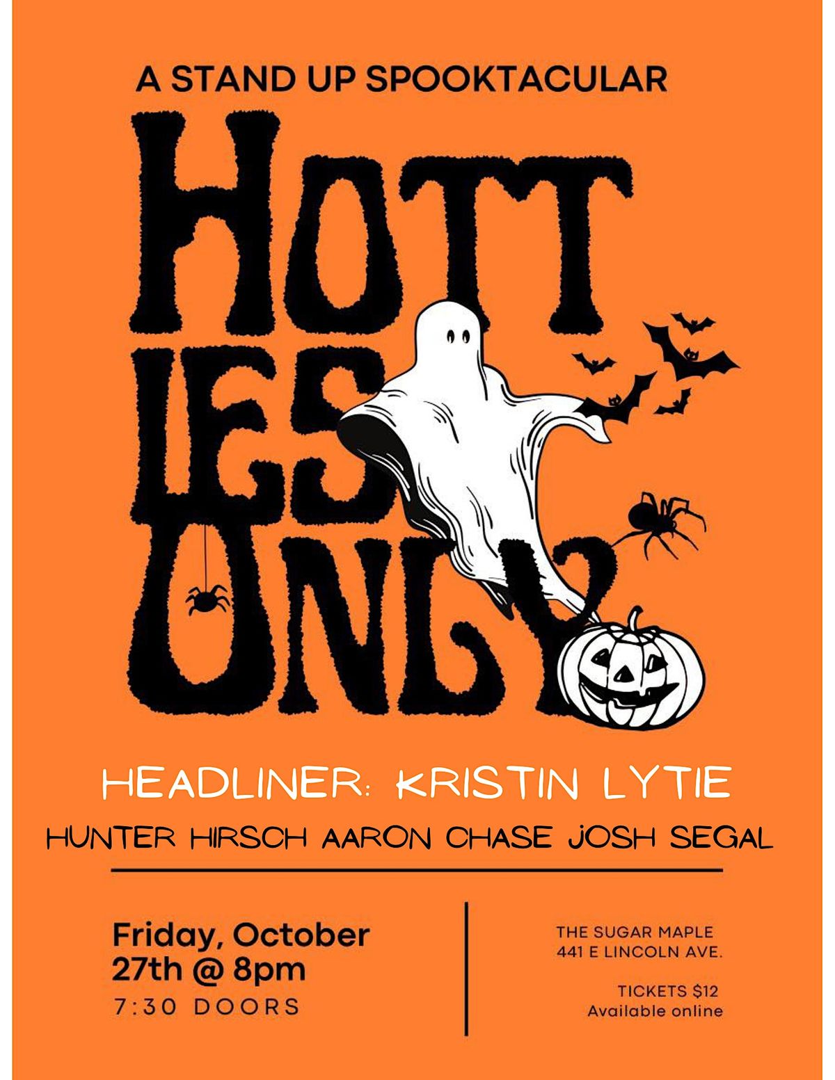 Hotties Only Standup Comedy: Kristin Lytie at Sugar Maple