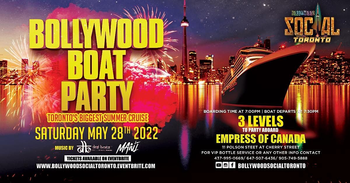 Bollywood Boat Cruise Party