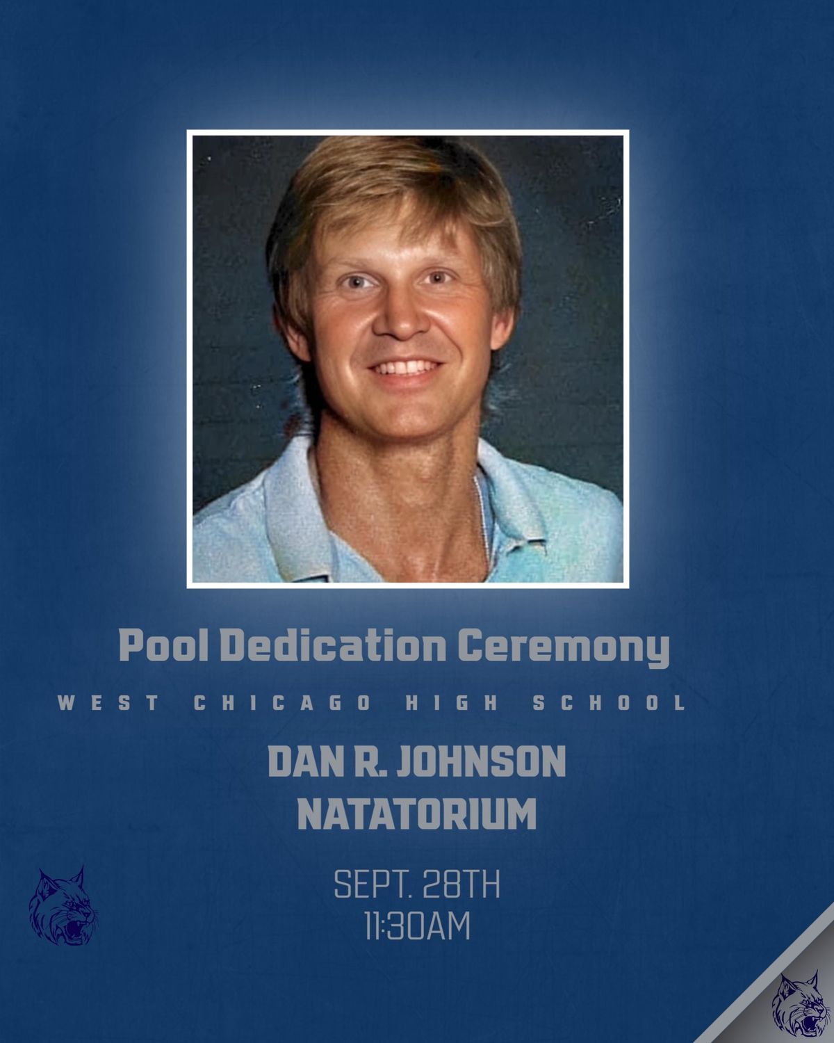 Pool Dedication Ceremony for Dan Johnson