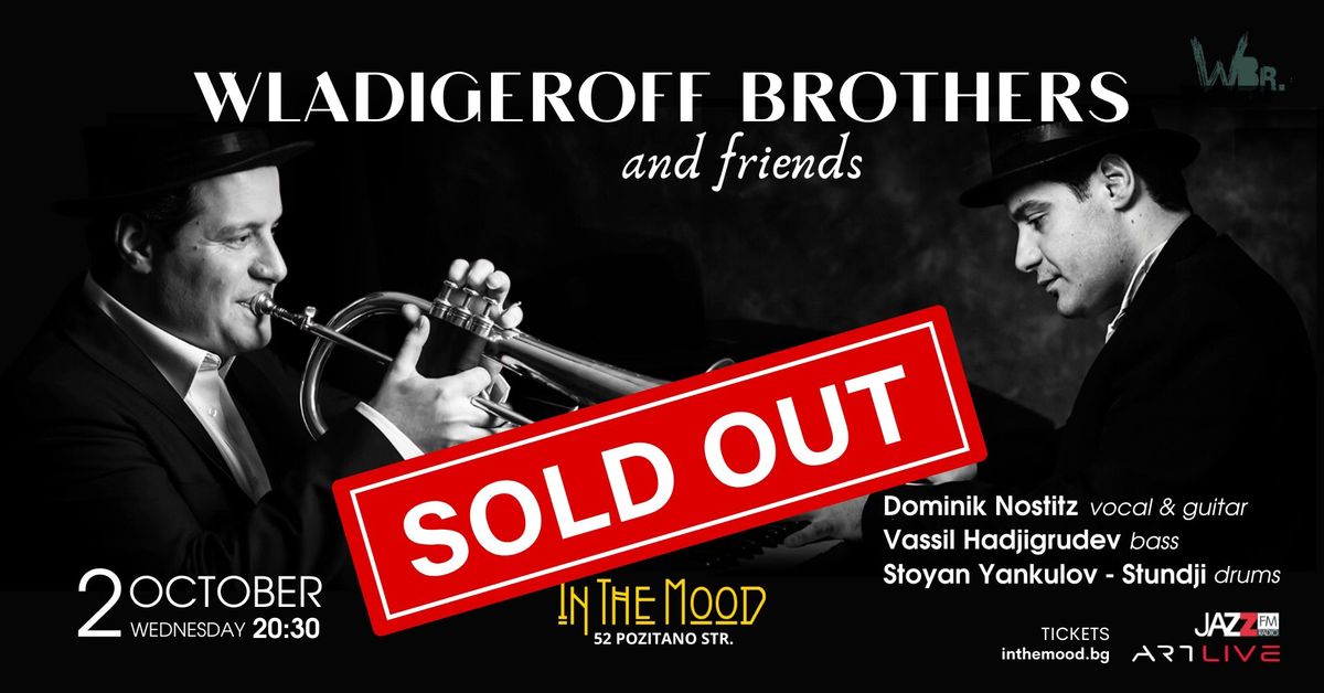 SOLD OUT! WLADIGEROFF BROTHERS AND FRIENDS celebrate (the day after!) the World Music & Poetry Day