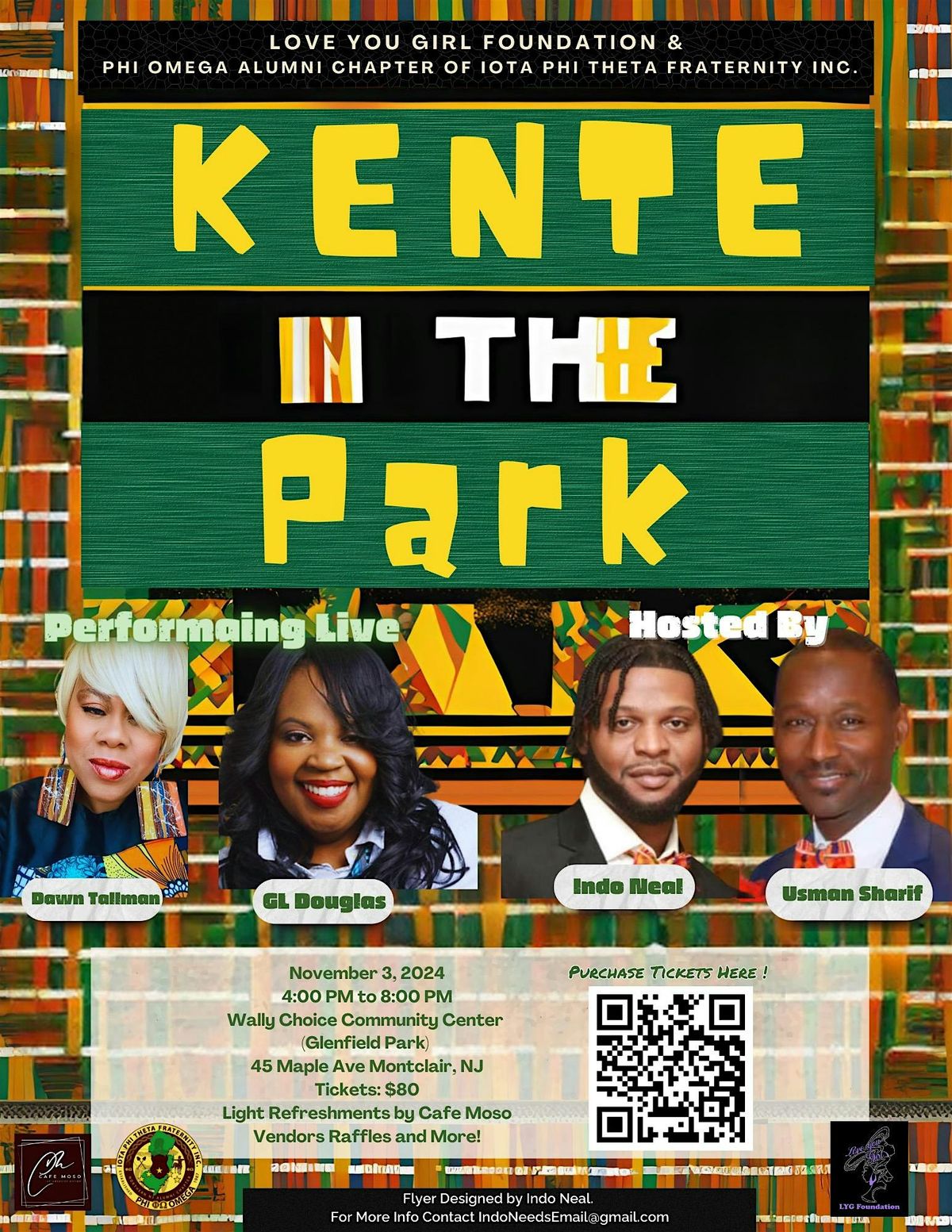 Kente In The Park Scholarship Fundraiser