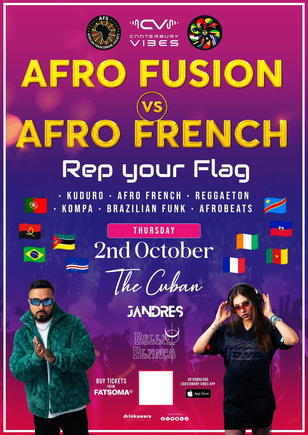 REGGAETON VS AFROFUSION
