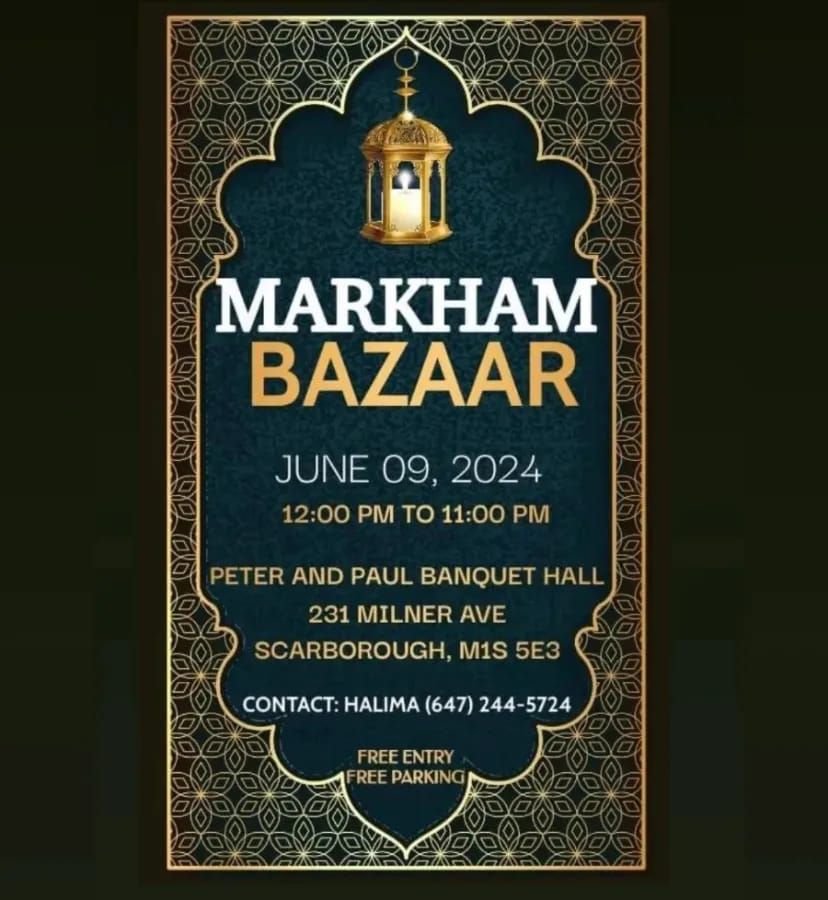 Markham Eid Bazaar 