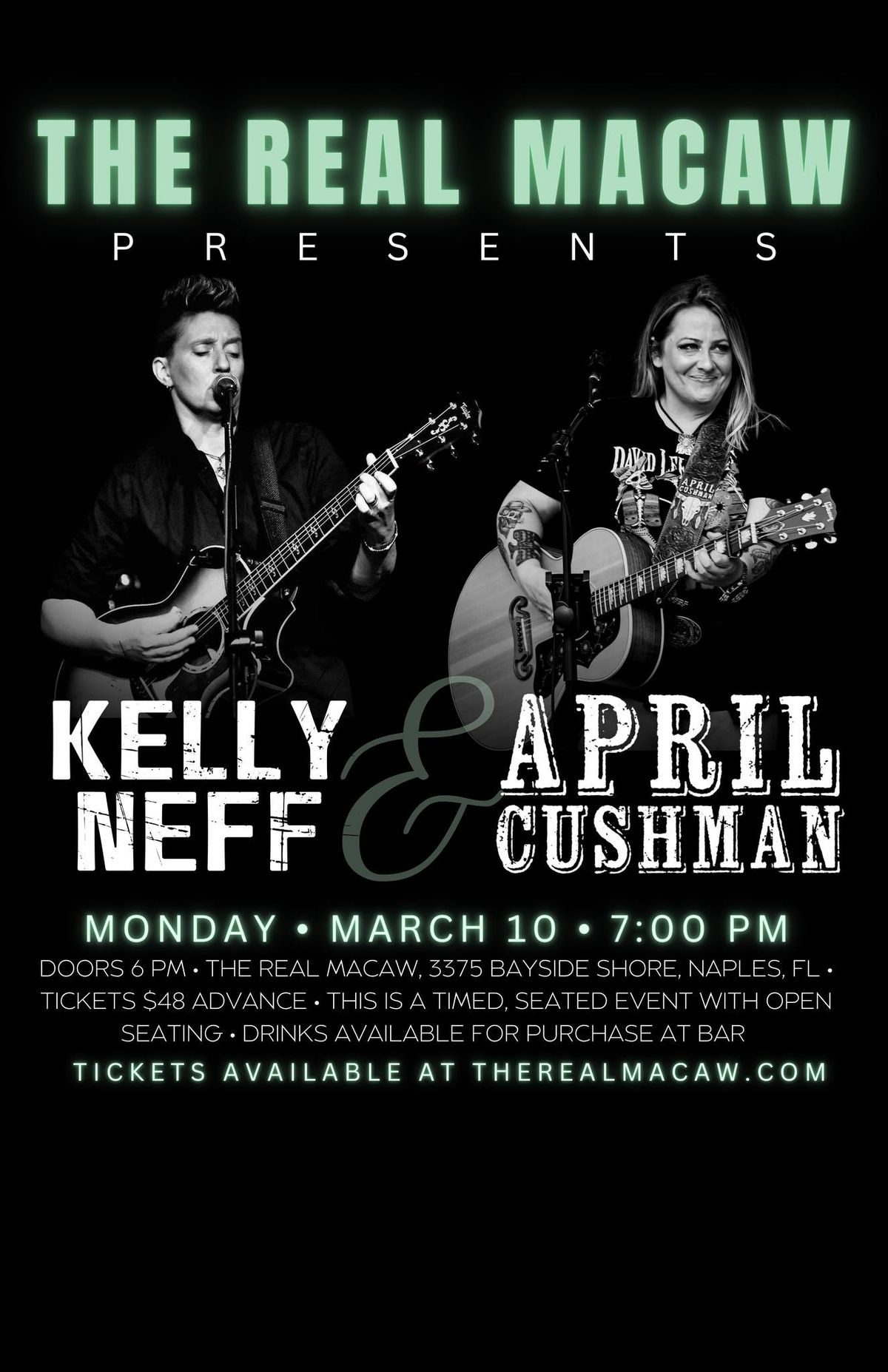 Kelly Neff & April Cushman @ The Real Macaw - Naples, FL