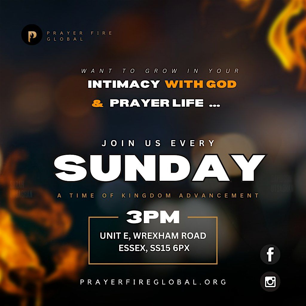 Prayer Fire Global Sunday Session