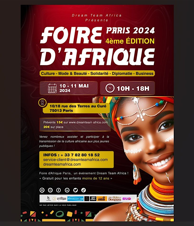 Foire d'Afrique Paris \u00c9dition IV