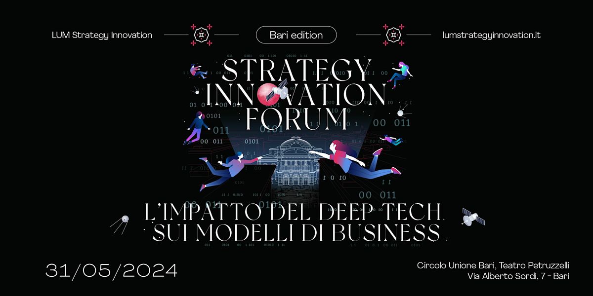 Strategy Innovation Forum - Bari Edition - 31 maggio 2024