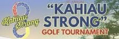 Kahiau Strong Golf Tournament