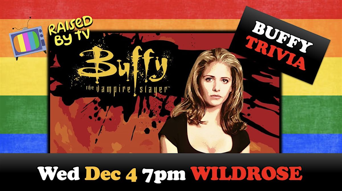 Buffy the Vampire Slayer TV show Trivia Night