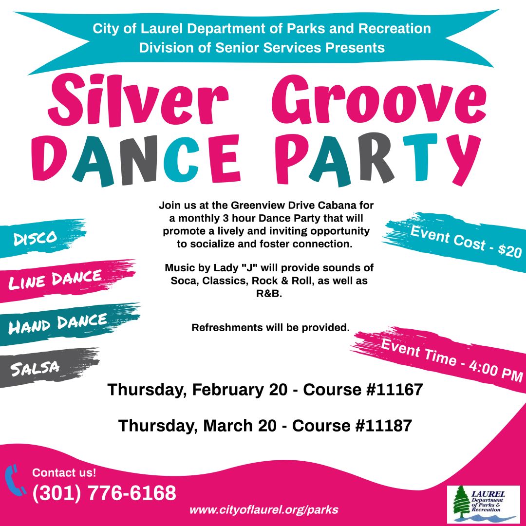 Division of Senior Services - Silver Groove Dance Party