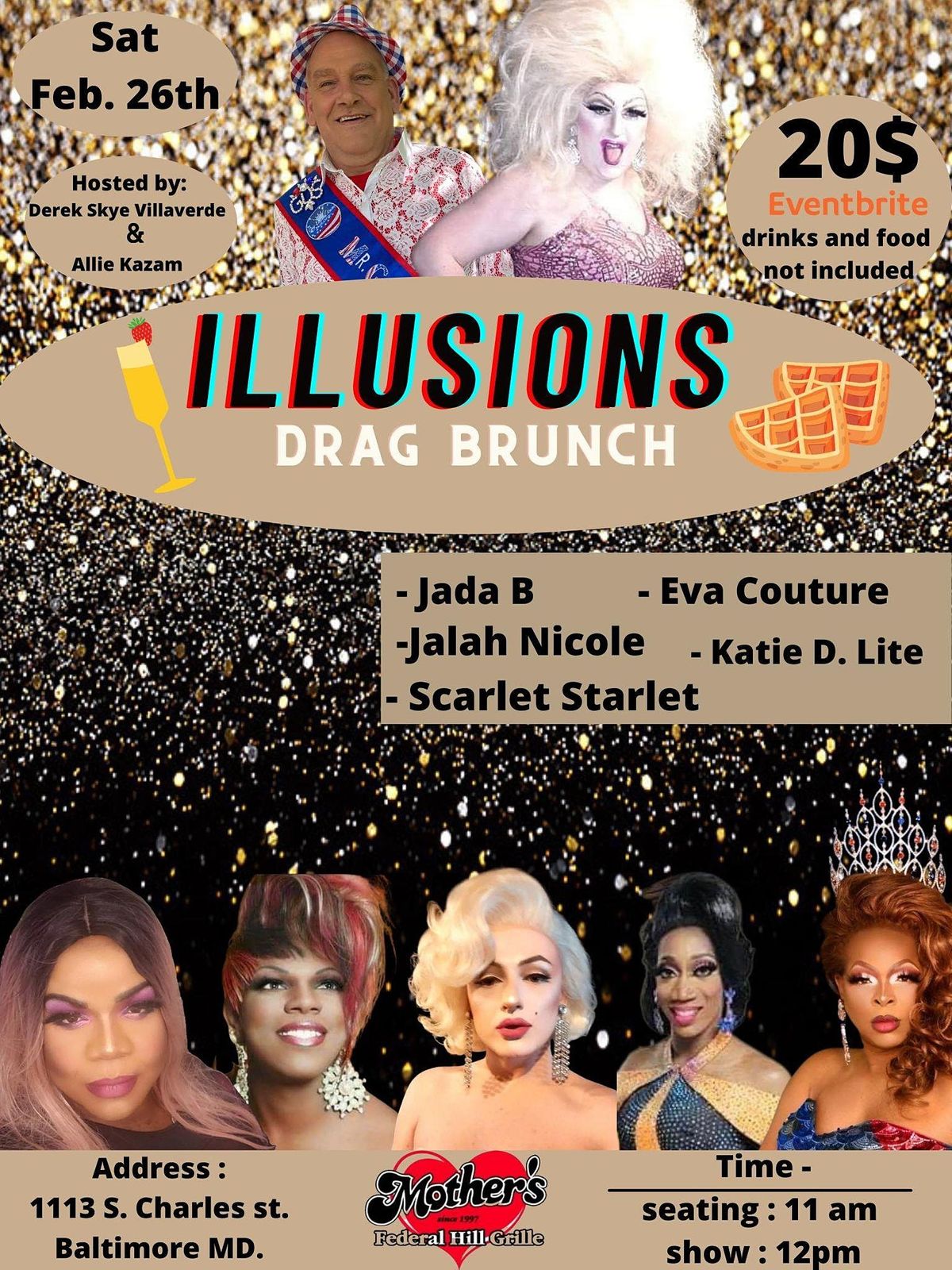 Illusions Drag Show & Brunch