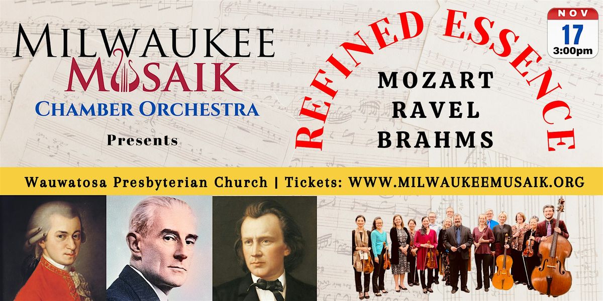 MILWAUKEE MUSAIK presents: REFINED ESSENCE - Concert