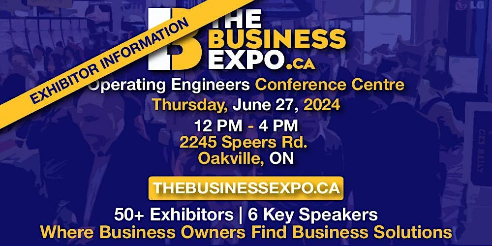 The Business Expo - Edmonton - Exhibitor Information