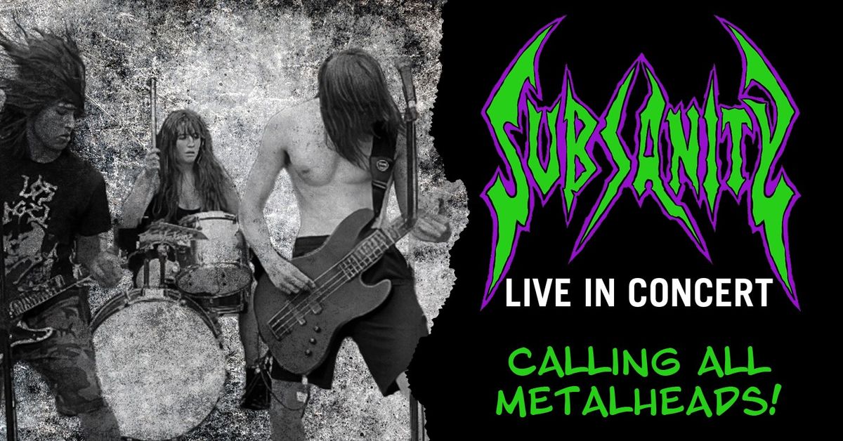 Subsanity (Teen Metal Band) Live in Concert