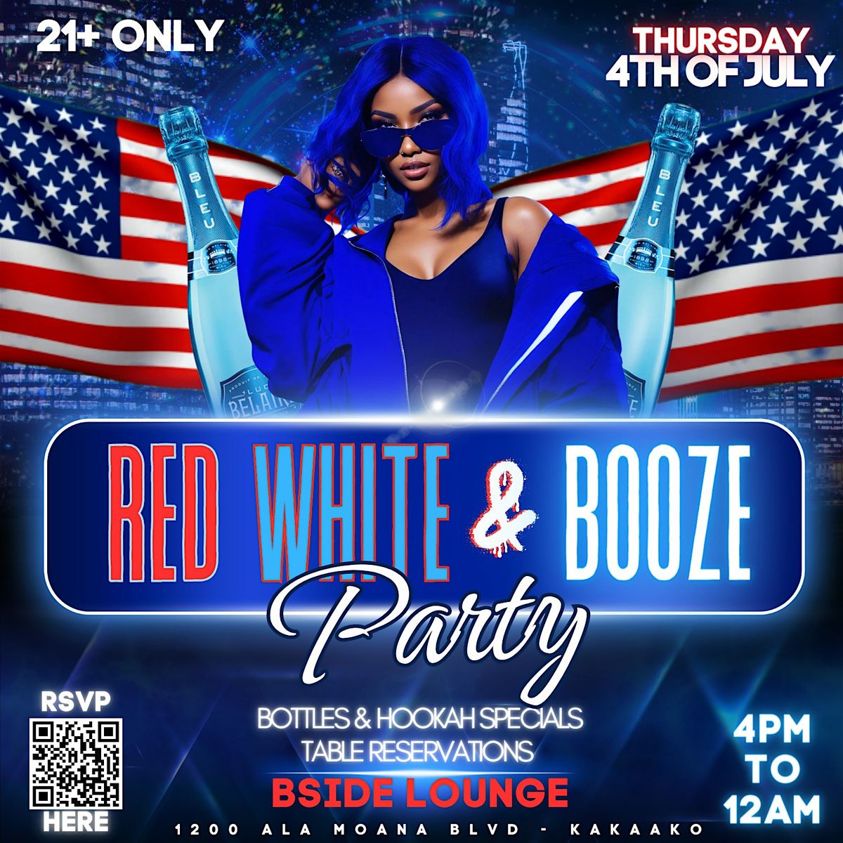 Red, White & BOOZE Party