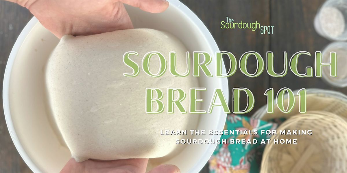 Sourdough Bread 101: Learn the Essentials for Making Sourdough Bread @ Home