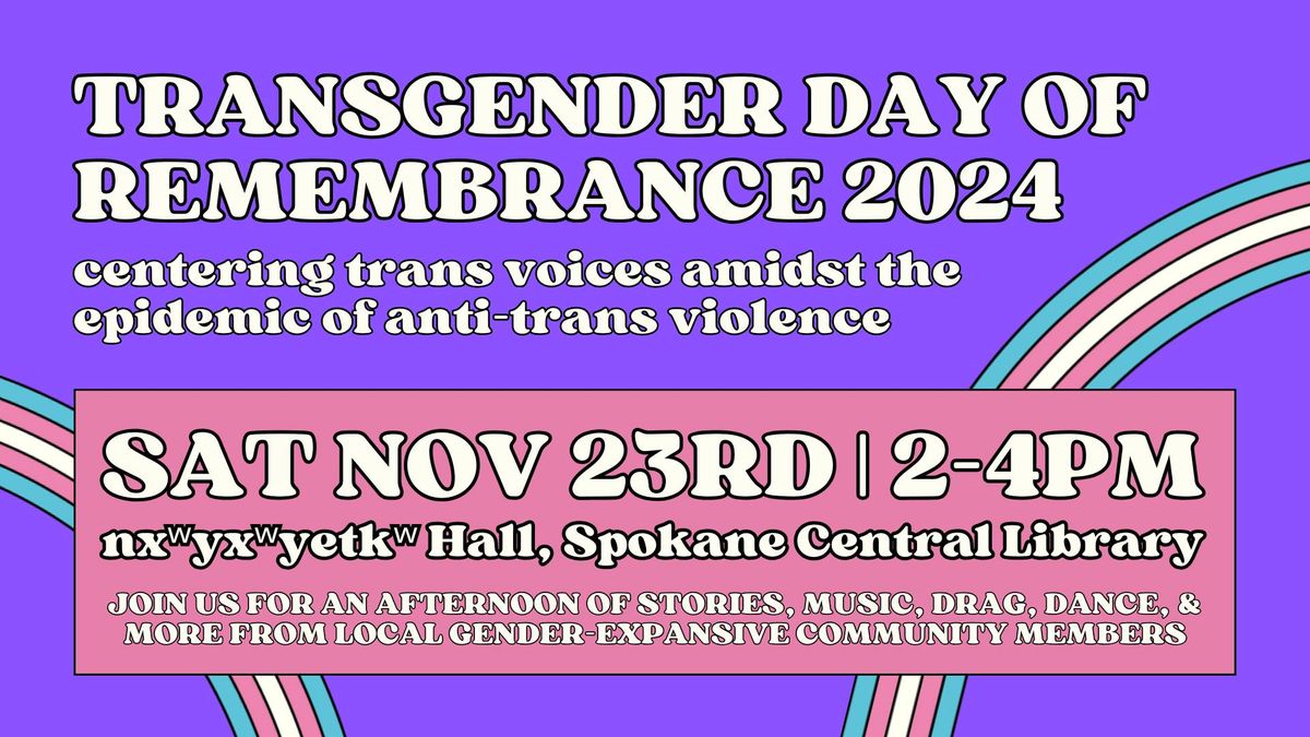 Transgender Day of Remembrance