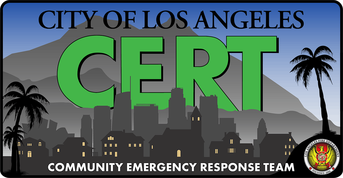 CERT Neighborhood Disaster Response Exercise hosted in Mid-City Los Angeles