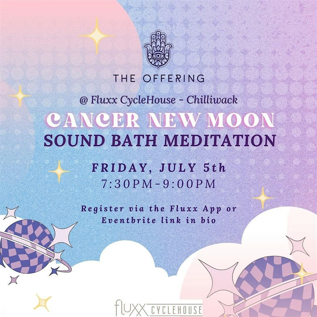 Cancer New Moon Sound Bath Meditation