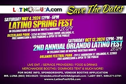 The Latino POP-UP SRING Fest 2024