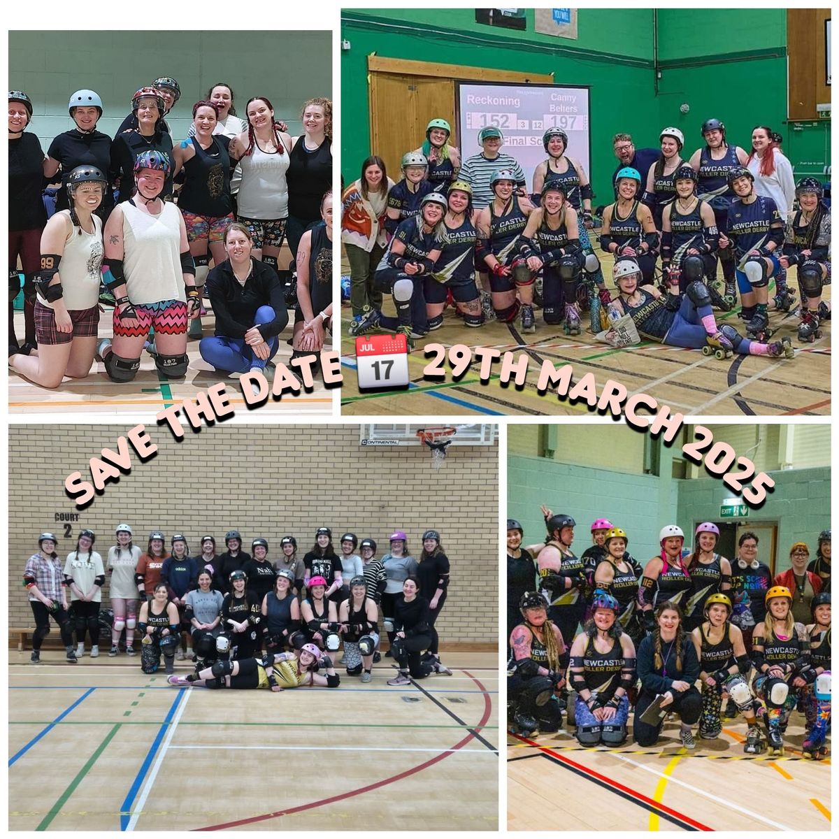 SAVE THE DATE- NEWCASTLE ROLLER DERBY HOME GAME