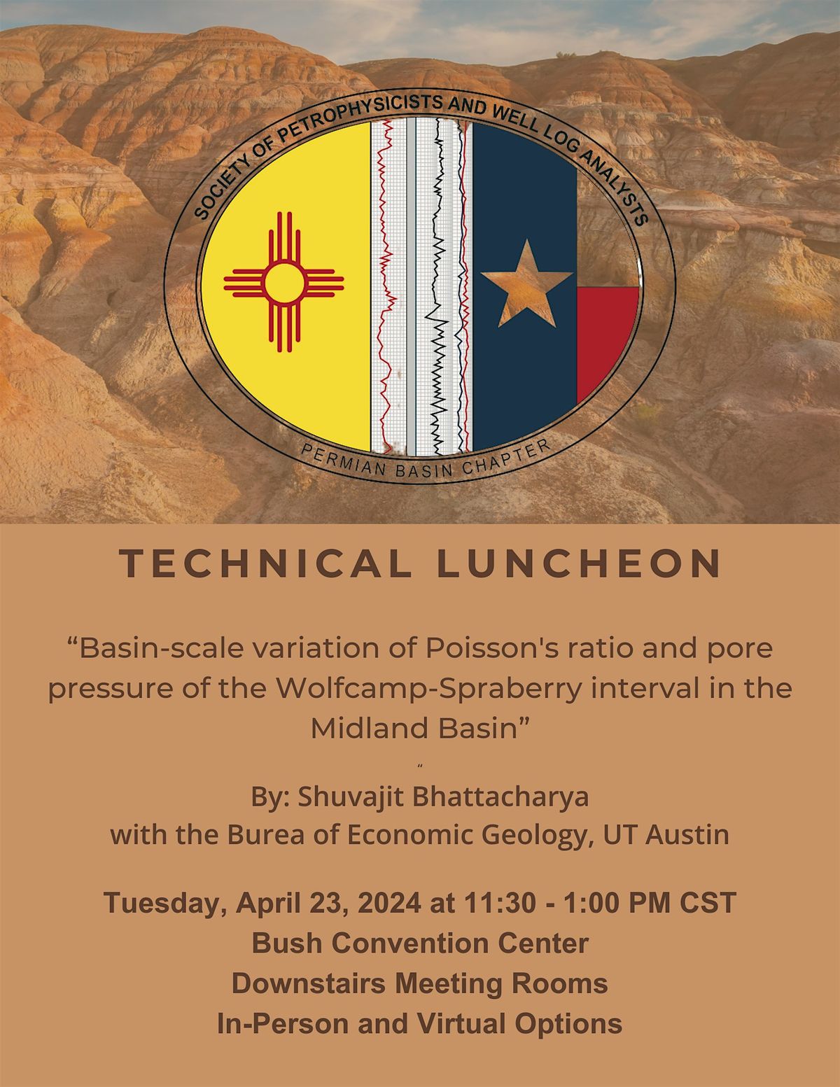Permian Basin SPWLA April 23, 2024 Technical Lunch Talk