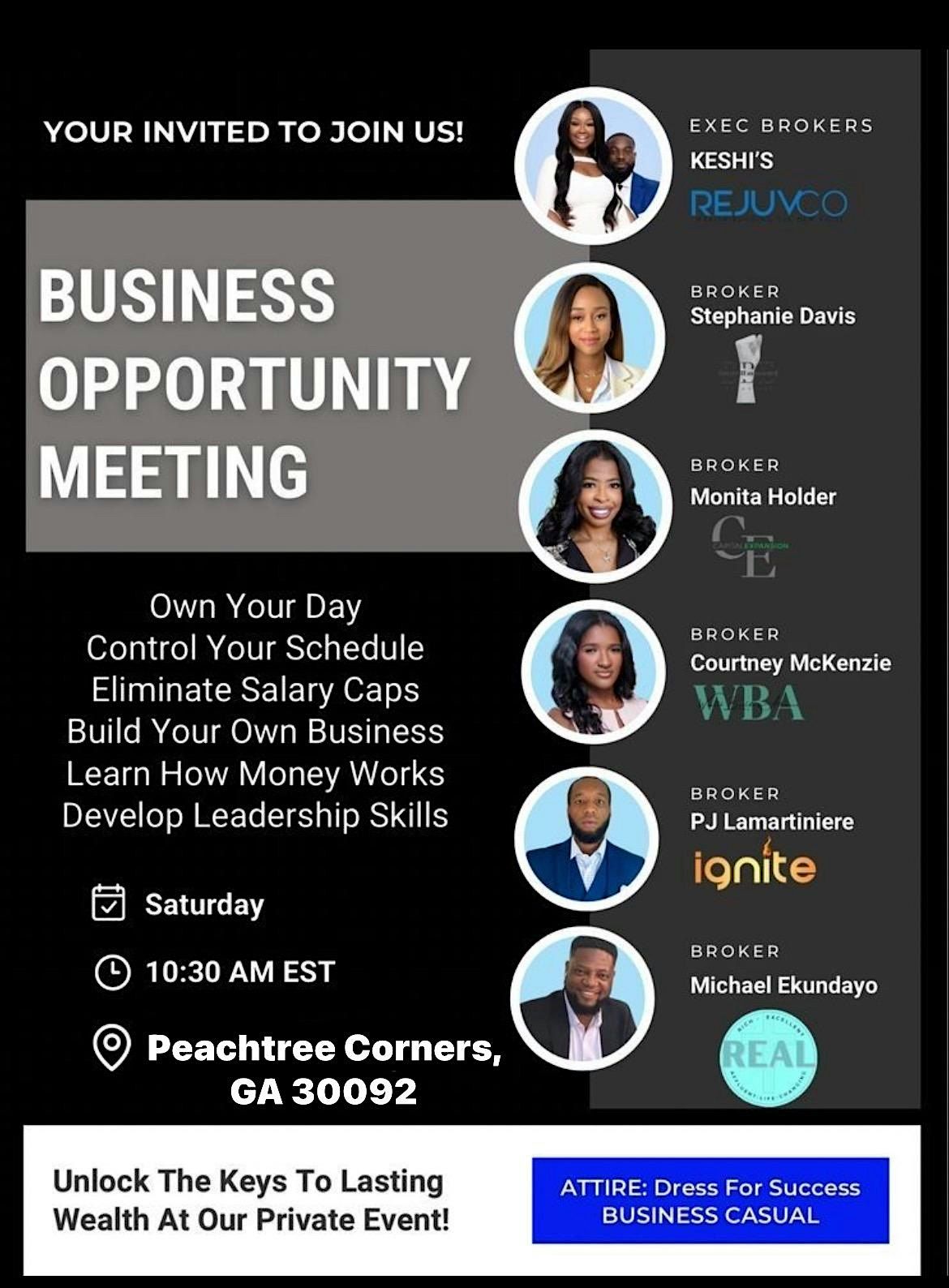 Business Opportunity Meeting