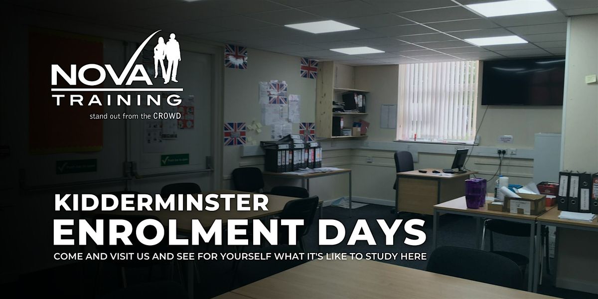 Kidderminster Enrolment Day