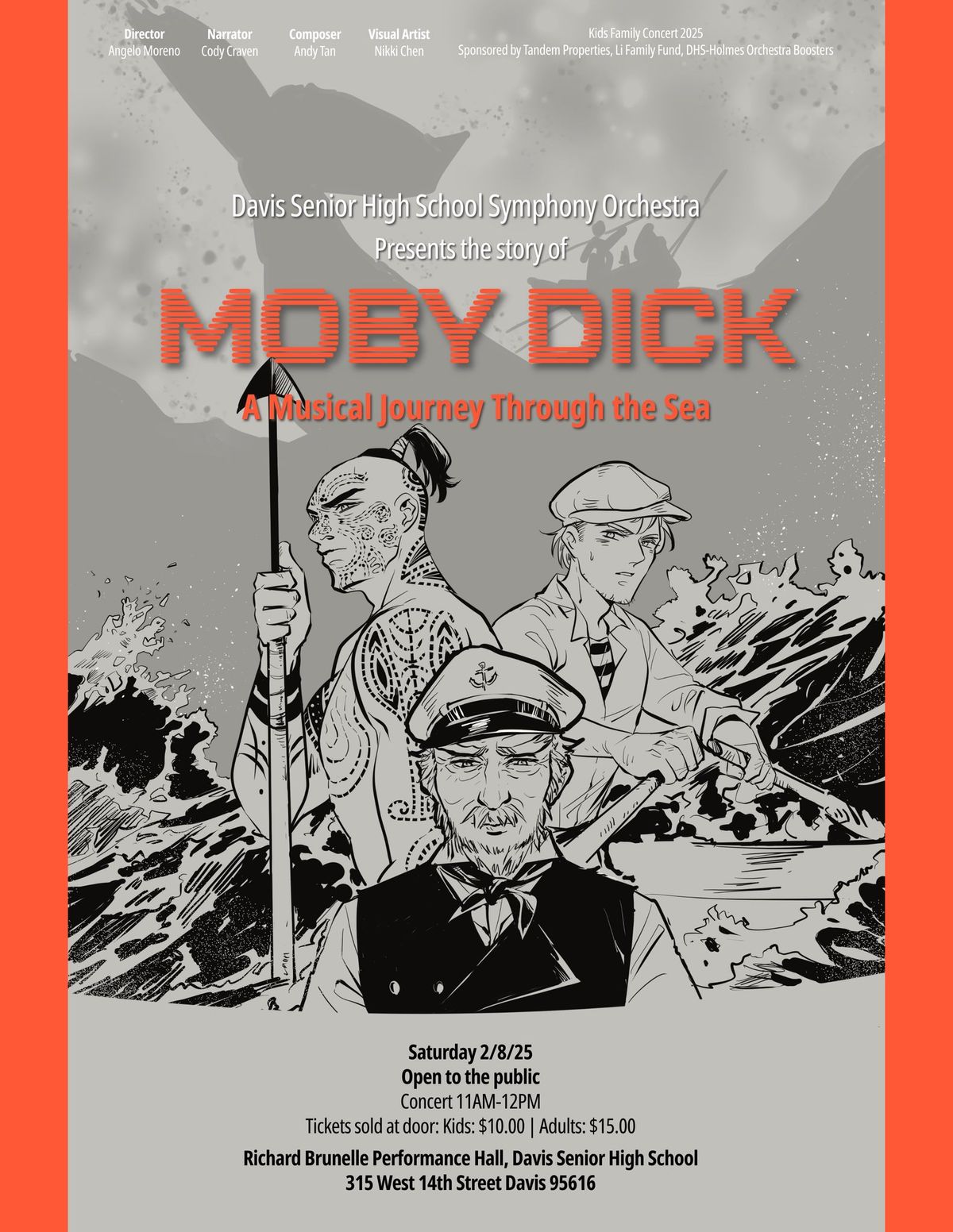 Davis High School Symphony Orchestra presents Moby Dick Outreach Concert