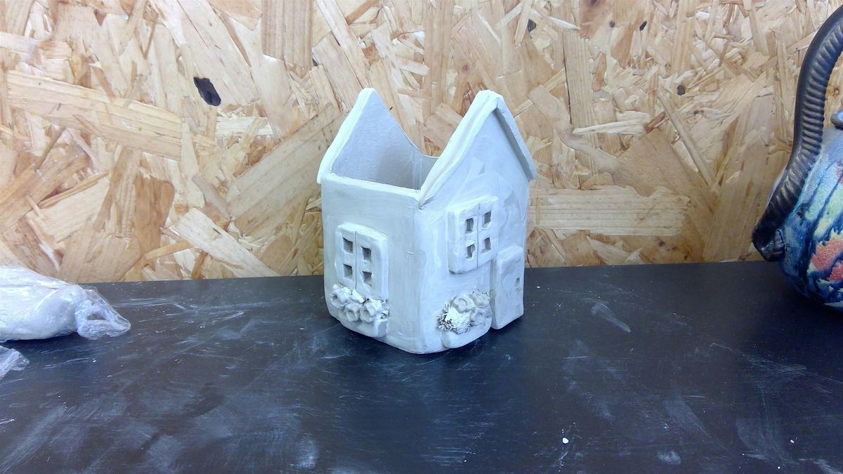 Ceramic Hand Building Workshop - House Plant Pot