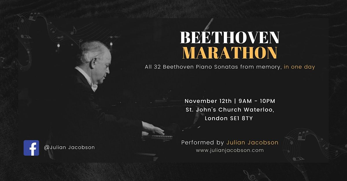 Beethoven Marathon - Julian Jacobson