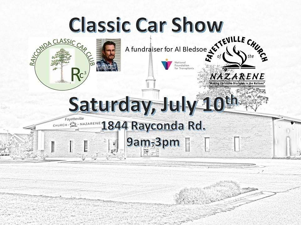 Classic Car Show, 1844 Rayconda Pl, Fayetteville, 10 July 2021