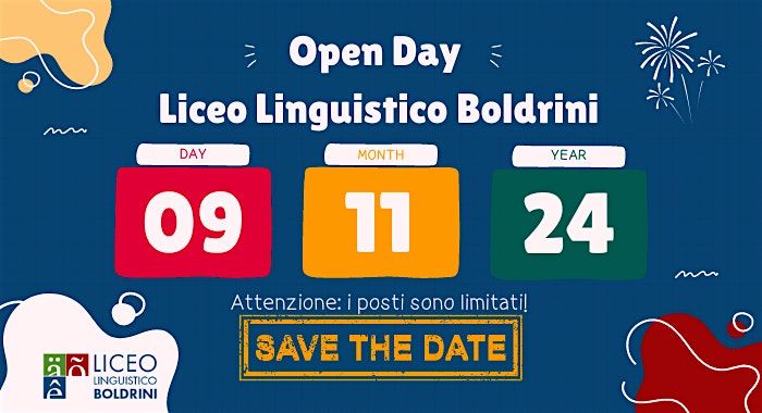 Open Day 2024 - Liceo Linguistico Boldrini BO