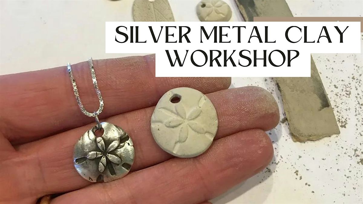 Sterling Silver Metal Clay - DIY Pendant Workshop! August 28, 2024